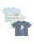 Cool Club Shirt  navy / lichtblauw / grijs