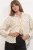 Oversized Geprinte Stippenshirt