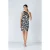 Mouwloze jurk met print