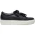 Acne Studios Adriana Lage Sneakers in Zwart Kalfsleer