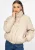 Wittchen Dames PUFF jas van eco-leer, lichtbeige