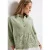 Street One Dames Overhemd blouse met borduursel in Groen