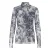 Dames-T-shirt met lange mouwen en opstaande kraag Soaked in Luxury Hartley