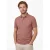 Polo korte mouw Cavallaro Bavegio polo roze regular fit
