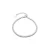 Luxenter 925 Sterling zilveren armband met gerhodineerde briljant zirkonia – Oty