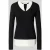comma Shirt met lange mouwen van viscosemix in tricotlook