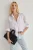 TRENDYOLMİLLA Dames Wit Effen Lang Oversized Overhemden