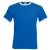 Fruit Of The Loom Heren Ringer T-shirt met korte mouwen (Royaal Blauw/Wit)