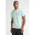Petrol Industries regular T-shirt met backprint mintgroen