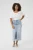 Denim rok Regular fit Light Blue Washed Denim light blue