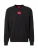 HUGO Sweatshirt ‘Diragol212’  rood / zwart