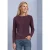 Shirt met lange mouwen en geruite mesh-details