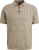 Vanguard Poloshirt Knitted Checks Beige