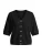 Imily Bela Gebreid vest  zwart