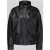Only Loose fit kunstleren jack met opstaande kraag model ‘JULIA’
