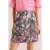 Aubin Fairytale Jacquard mini rok in grijs en roze