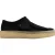 Clarks Originals Heren Wallabee Cup leren moc-toe bootschoenen (Zwart)