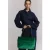 Alix the Label velvet schoudertas groen
