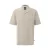 Textured Cotton Shirt with Notched Collar QS