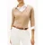 Tommy Hilfiger Soft Wool V-neck Loose Sweater Safari Canvas Heather