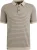 Vanguard Knitted Poloshirt Print Beige