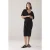 Summum Woman Wrap Dress Solid Jersey Black