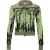 Diesel Sweater met volledige rits voor volwassenen (Lime Punch)