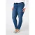 MS Mode high waist slim fit jeans dark blue denim