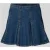 Levi’s® mini-jeansrok van mix van katoen en lyocell model ‘GODET’