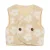 Noppies baby gebloemde gilet beige