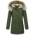 Gentile Bellini Parka jas met bontkraag