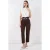 Enkelhoge Rechte Broek met Strik