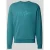 Hugo Blue Regular fit sweatshirt van puur katoen, model ‘NIEROFIX_CREW’