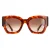 Tommy Hilfiger zonnebril Th 1862/s C9B Ha Havana Honey Brown Gradiënt