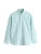 Next Overhemd  aqua / royal blue/koningsblauw / wit