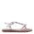 Gioseppo leren sandalen roze/wit