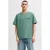 JACK & JONES PREMIUM linnen regular fit T-shirt met print – groen