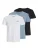 JACK & JONES Shirt  blauw / zwart / wit
