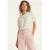 Sweetheart Sparkle gebreide top in gebroken wit