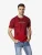 KOROSHI Shirt  rood / zwart / wit