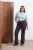 Trendyol Curve Dames Turquoise Effen Kort Regular fit Grote maten Blouses