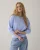 Summum Jersey Fade-out Sweat 3s5271-30704 Trui 423 Soft Blue