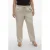 VERO MODA CURVE wide leg high waist broek zand