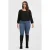 GREAT LOOKS high rise skinny jeans blauw