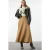 Trendyol Modest Dames Beige Effen Maxi Uitlopend rok A-lijn Modest Rokken