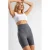 Hoge Taille Geribbelde Biker Shorts