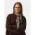 PIECES gestreepte triangle scarf PCKOMMA bruin