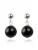 Luxenter Oorbellen ‘Coleki’  zwart