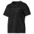 Puma Downtown Tee Dames Zwart T-shirt Casual Logo Top 595691 01