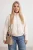 TRENDYOLMİLLA Dames Ecru Effen Oversized Grote maten Jassen